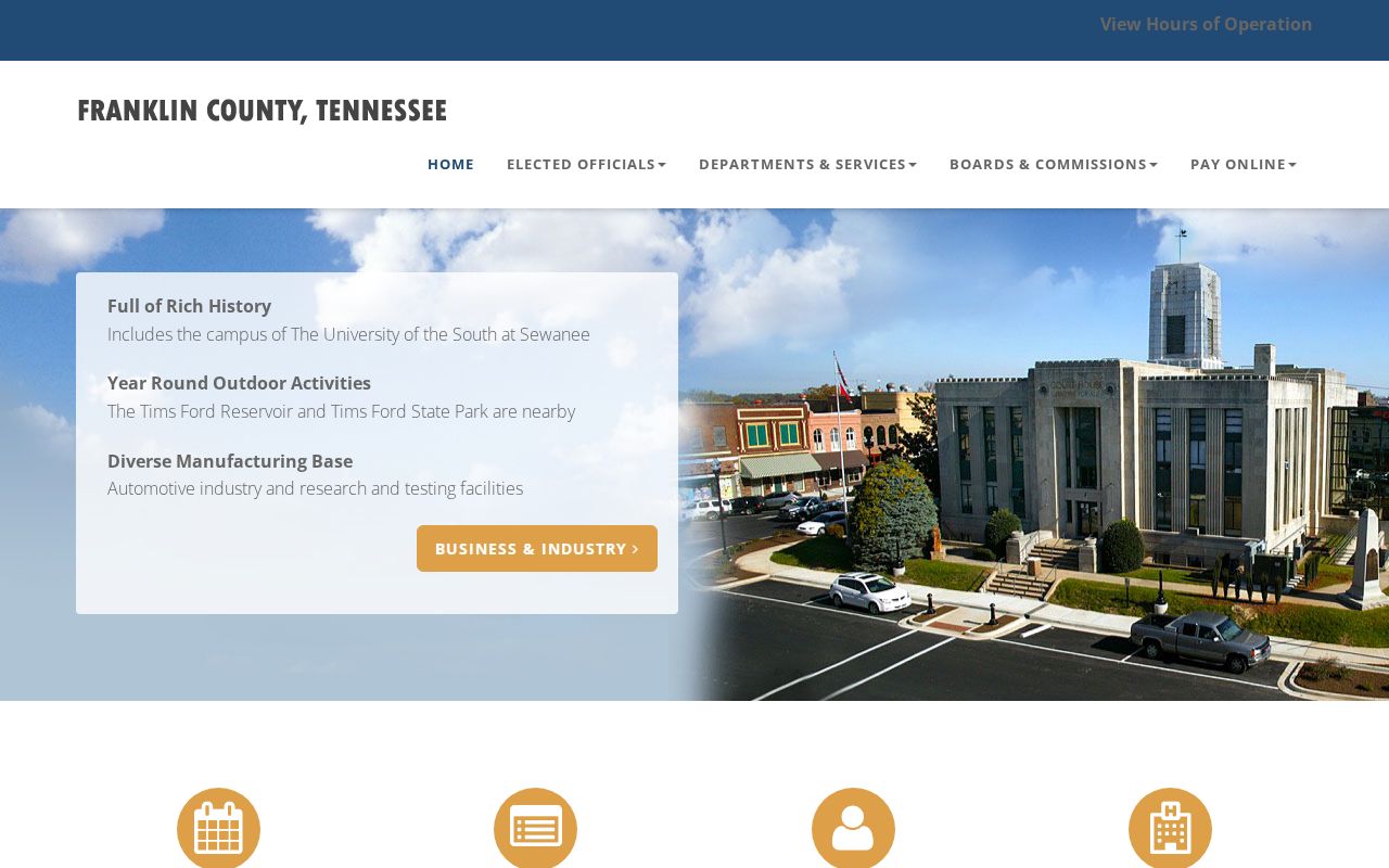 Franklin County criminal records official government homepage